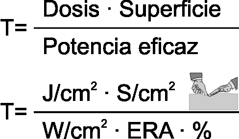 fórmula general de dosis